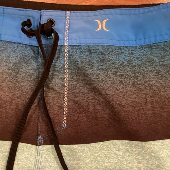 Hurley Phantom Men's Blocked Flight 19 Board Shorts Sz 34 - Picture 4 of 9